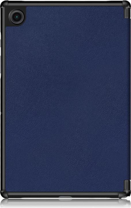 Productafbeelding Cover-Discount Galaxy Tab A7 Lite - Drievoudige Smart Case donkerblauw (Galaxy Tab A7 Lite)