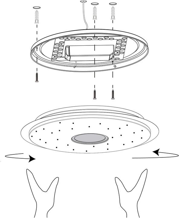 Actual product image EGLO Lanciano (4960 lm)