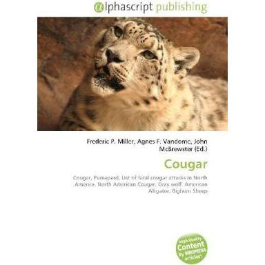 Thumbnail - Cougar, Fachbücher von Agnes F. Vandome, Frederic P. Miller, John McBrewster