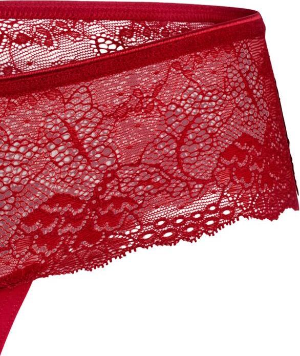 Produktbild ISA Bodywear Brazilian Tanga mit zarter Spitze (S)