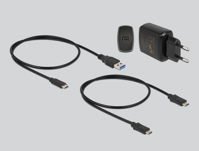 Image du produit Delock Station d'accueil M.2 pour 2 x M.2 SATA SSD avec fonction de clonage