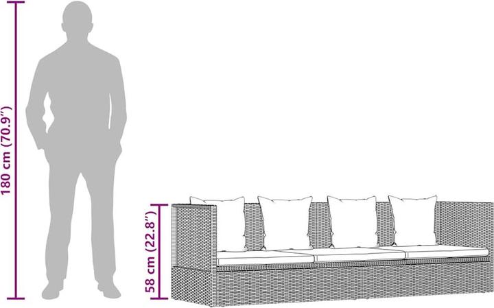 Actual product image vidaXL Yorge (200 cm)