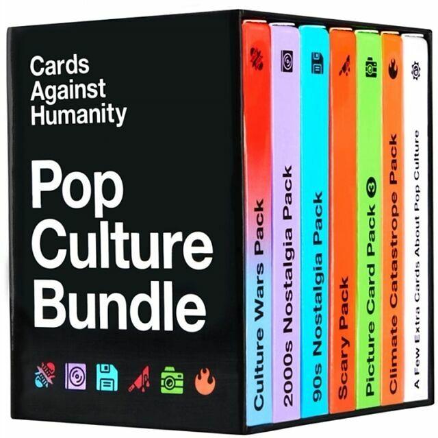 Spilbraet Cards Against Humanity : Pop Culture Bundle - 6 Popular Themed Packs + 10 All-New Cards (Anglais)
