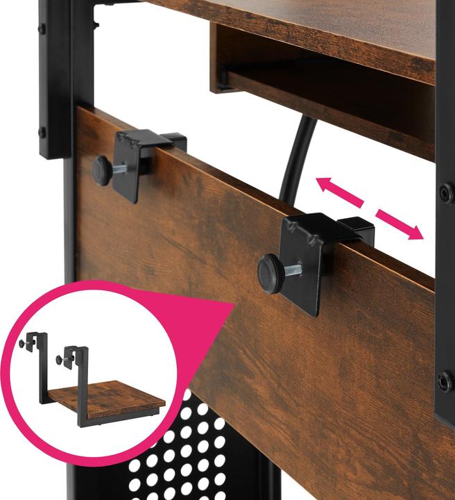 Actual product image tectake Fife (80 x 65.50 x 130.50 cm)