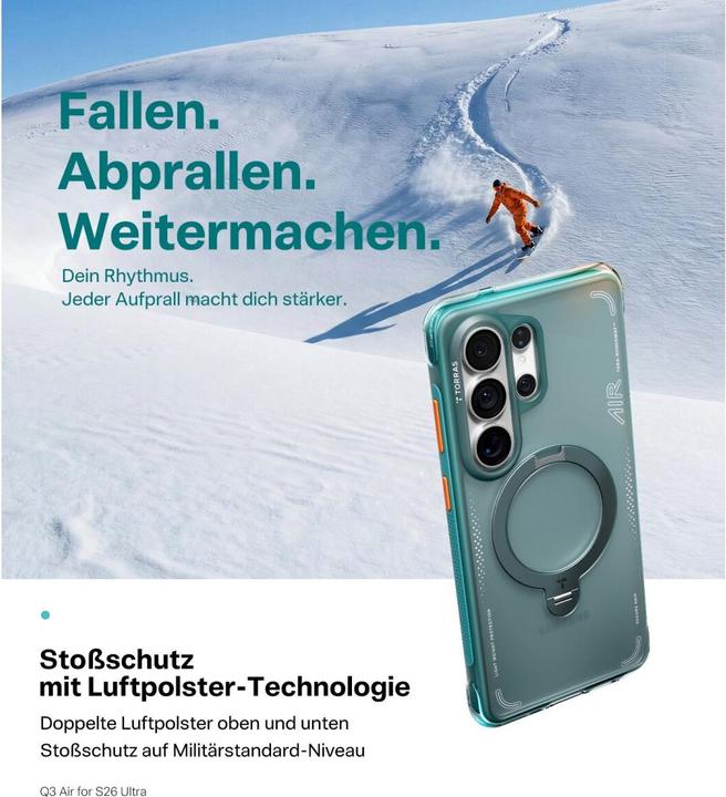 Produktbild Torras Ostand Q3 Air (Samsung Galaxy S26 Ultra)