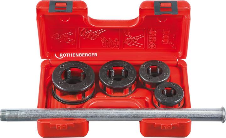 Produktbild Rothenberger Gewindeschneidkluppensatz 12,5 (451 mm)