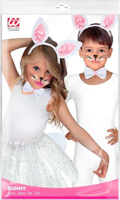 Produktbild Widmann Accessoire Set Häschen weiss