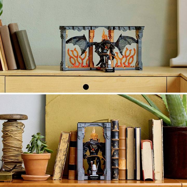 Image du produit LEGO Le Seigneur des Anneaux : Balrog Serre-livres (10367, LEGO Icons)