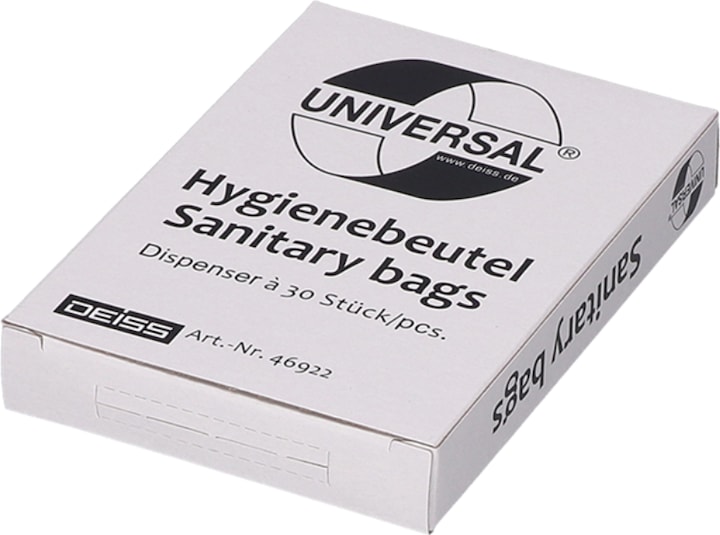 Produktbild Deiss Hygienebeutel Universal (25 x, 1.20 l)