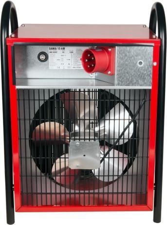 Produktbild Manser HWC Elektrischer Heizlüfter RED - 15 kW + CEE Verlängerungskabel 32 A/400 V - 5 m (15000 W)
