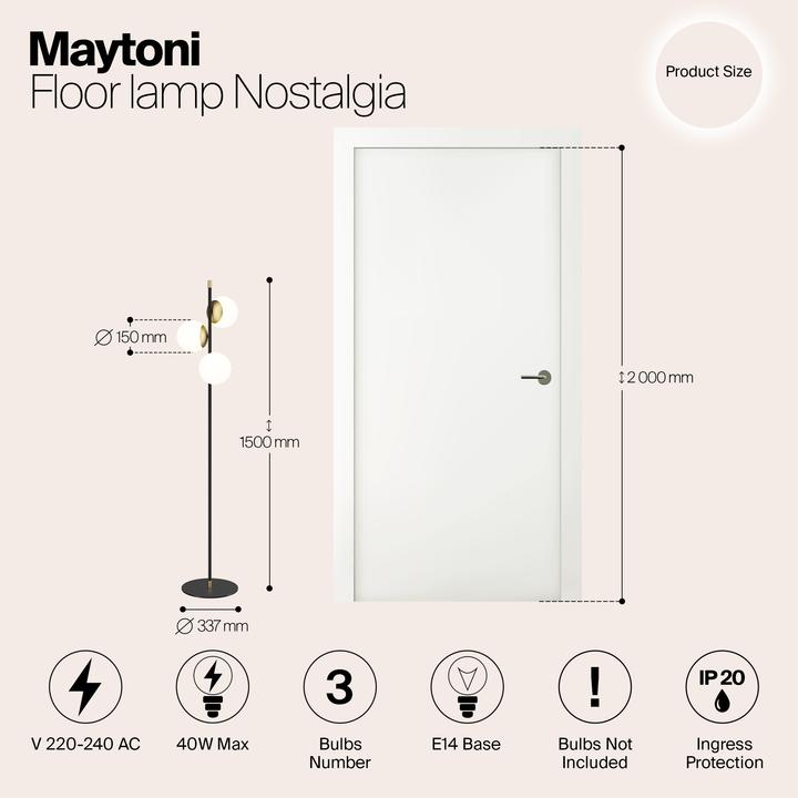 Produktbild Maytoni Nostalgia (E14)