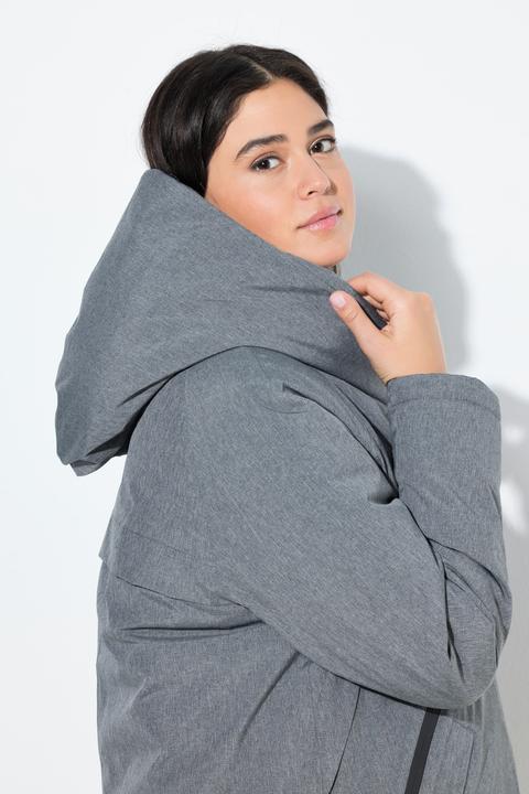 Actual product image Ulla Popken HYPRAR Oversized Waterproof Coat