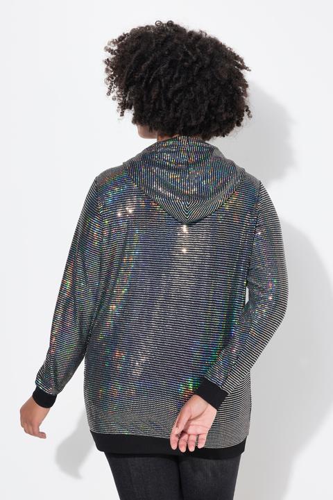 Produktbild Angel of Style Hoodie, Regenbogen-Pailletten, Kapuze (50)