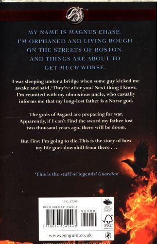 Produktbild Magnus Chase 01 and the Sword of Summer (Englisch, Rick Riordan, 2016)