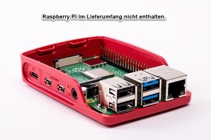 Actual product image Raspberry Pi Official Case for 4
