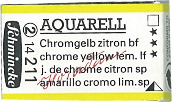 Schmincke Watercolour Horadam whole bowl (Chrome yellow tone)