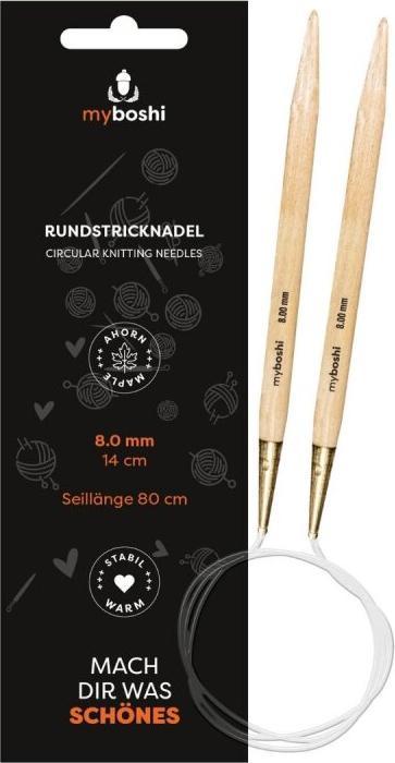 Actual product image Myboshi Rundstricknadeln 14cm / 8mm