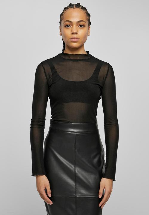 Produktbild Urban Classics Ladies Mesh Turtleneck Body (XS)