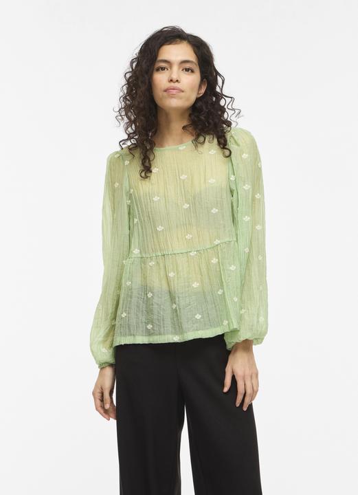 Immagine prodotto Vila VILULLI Rundhals Oberteil mit langen Ärmeln (40)