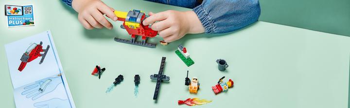 Produktbild LEGO Feuerwehrhubschrauber (60318, LEGO City)