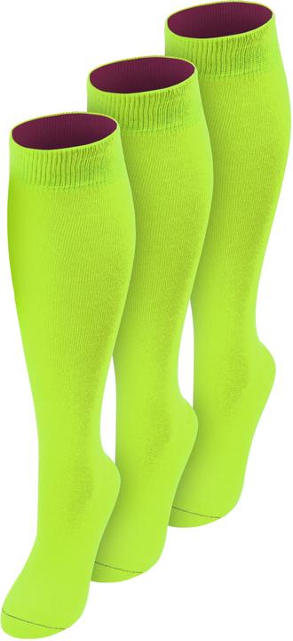 Produktbild Normani 3 Paar Kniestrümpfe mit farbig abgesetztem Bund Bi-Color - 9993 (3er Pack, 47 - 50)