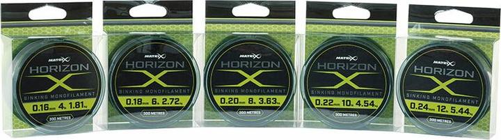 Matrix sinkende monofile schnur horizon x 300m