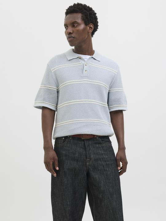 Image du produit Jack & Jones Jorsummer Knit Ss Polo Styd Ss25 (M)