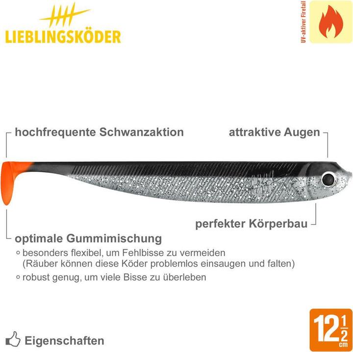 Produktbild Lieblingsköder Black Shadow (12.50 cm)