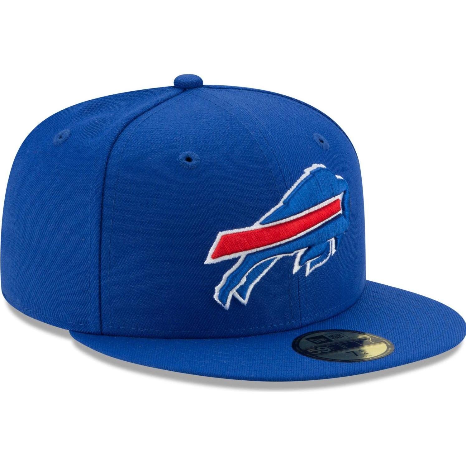 New Era, Herren, Cap, 59Fifty Cap - NFL ON FIELD Buffalo Bills - 6 7/8, Blau, (6 7/8)