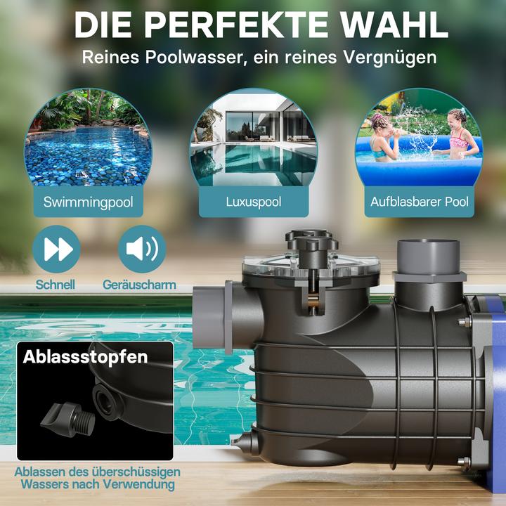 Produktbild Wiltec Pool Pumpe