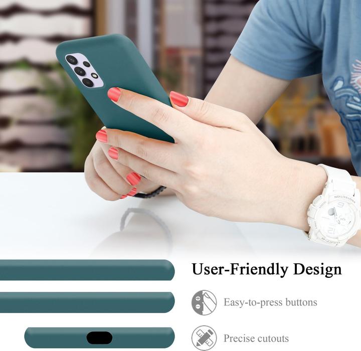 Produktbild Cadorabo TPU Liquid Silicone Case Hülle (Samsung Galaxy A33 5G)