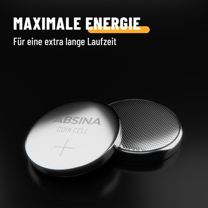 Image du produit Absina SET de piles boutons 24 piles alcalines + lithium (24 pcs, AG1, AG10, AG4, CR2016, CR2025, CR2032, LR41, LR621., 14 mAh)