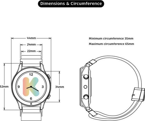 Produktbild Kidywolf K-Watch (40 mm)