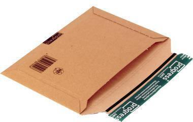 Actual product image Progress Packaging Versandtasche ECO 270 x 185 x -30 mm (B x H x T) ohne Fenster ohne Adressfeldtasche mit Selbstkle...