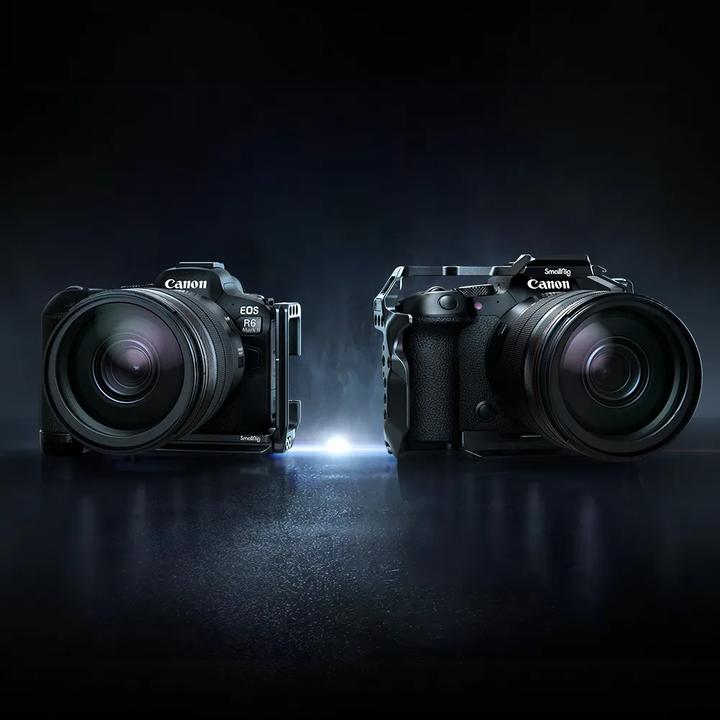 Actual product image SmallRig HawkLock Quick Release Cage for Canon EOS R6 Mark II 4159B (Cage)