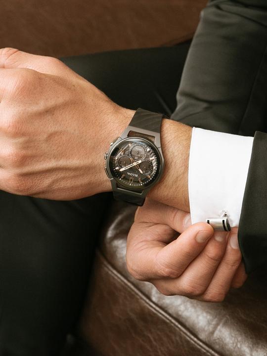 Produktbild Bulova 98A162 Curv Chronograph 44mm 3ATM (Chronograph, 44 mm)