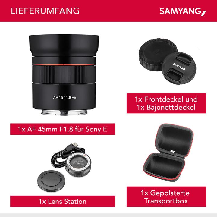 Actual product image Wiltec Samyang (Sony E, APS-C / DX, full size)