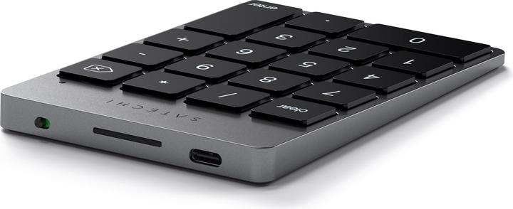 Actual product image Satechi Slim Alu Keypad - Elegante BT Zahlentastatur mit (Numeric keypad, Wireless)