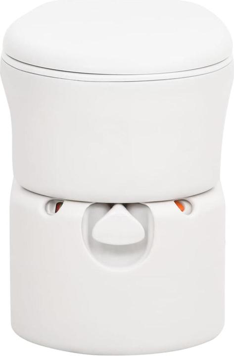 Produktbild VidaXL Camping-Einbautoilette Weiss 24+17 L HDPE & Emaille