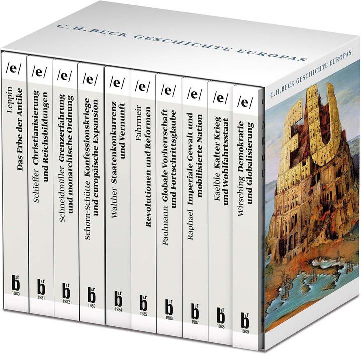 Produktbild Geschichte Europas (Deutsch, Andreas Fahrmeir, Andreas Wirsching, Bernd Schneidmüller, Gerrit Walther, Hartmut Kaelble, Hartmut Leppin, Johannes Paulmann, Luise Schorn-Schütte, Lutz Raphael, Rudolf Schieffer, 2022)