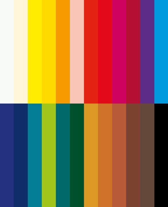 Produktbild Kreul El Greco (Krapprot, Magenta, Ultramarinblau, Laubgrün, Zinnobergrün hell, Echtgelb Zitron, Lichter Ocker, zinnoberrot, Titanweiss, Umbra gebrannt, Azurblau, Elfenbein, Türkisblau dunkel, Kobaltblau dunkel, Kadmiumgelb, Chromoxidgrün, Brillantviolett, Schwarz, Vandyckbraun, Indischgelb, Echtrot, Portraitrosa)