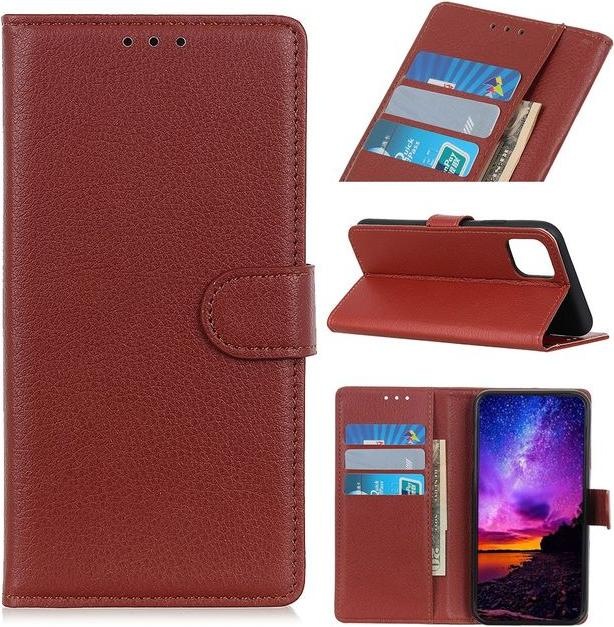 Actual product image MU Classic Litchi Leather Bookcover Series (Xiaomi Mi 11i)