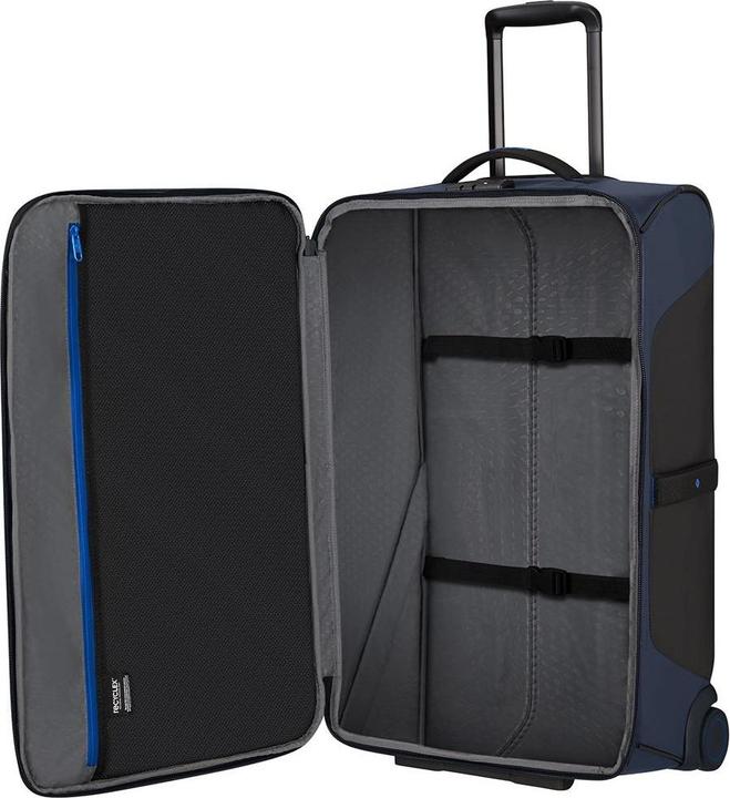 Actual product image Samsonite Reistas Met Wielen - Ecodiver Duffle/Wh 67/24 (medium) Blue Nights (76 l)