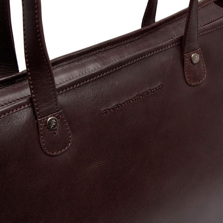 Actual product image The Chesterfield Brand Astano shoulder bag leather 33 cm laptop compartment