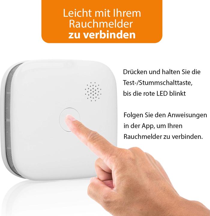 Actual product image Smartwares Smoke detector FSM-126, WLAN
