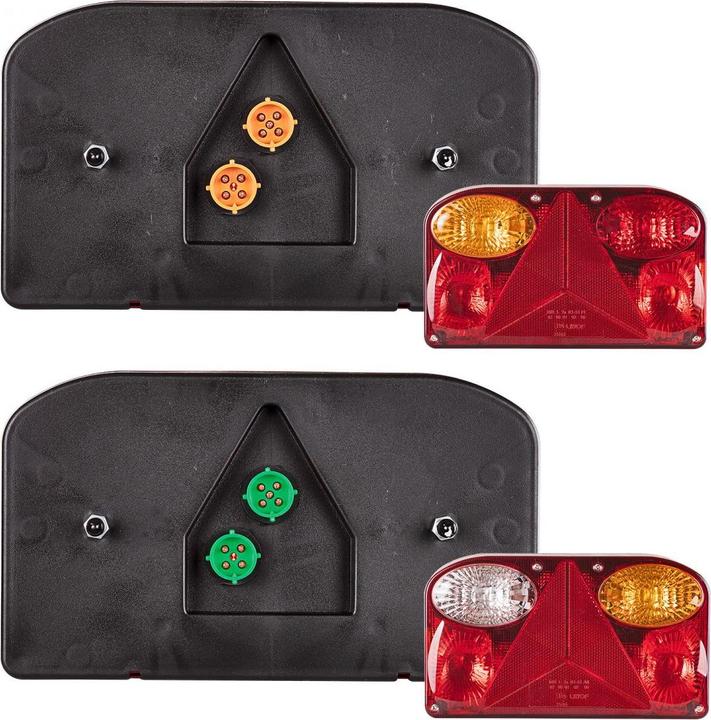 Produktbild Dema PKW Auto Anhänger Beleuchtungssatz Beleuchtung Satz 13-polig mit Kabelbaum 5 m