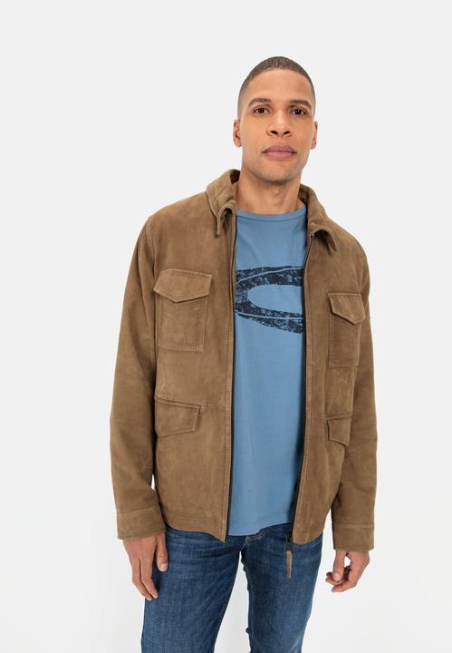 Actual product image Camel Active Leather blouson with a collar (60)