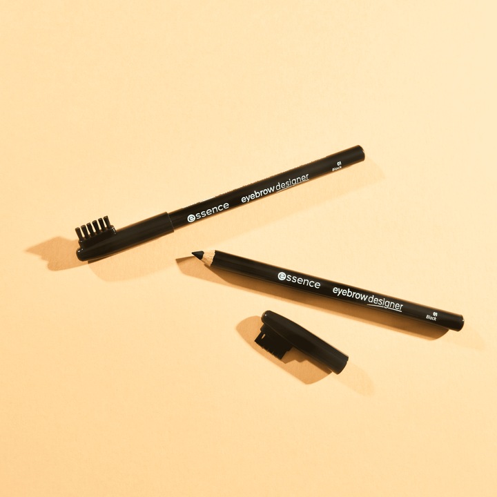 Actual product image essence Eyebrow Pencil Designer 01 Black (Black)