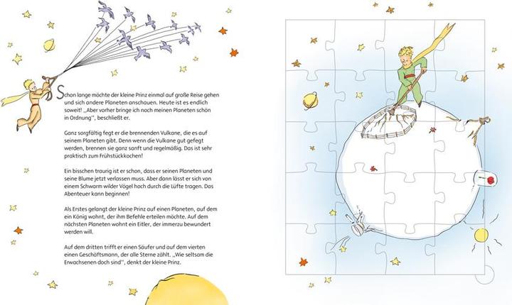 Image du produit Der Kleine Prinz Puzzlebuch (Allemand, Saint-Exupéry, 2020)