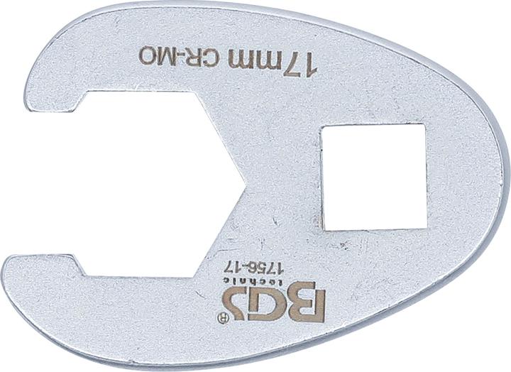 Immagine prodotto BGS Chiave a zampa di gallo 10 mm (3/8") 17 mm (17 mm)